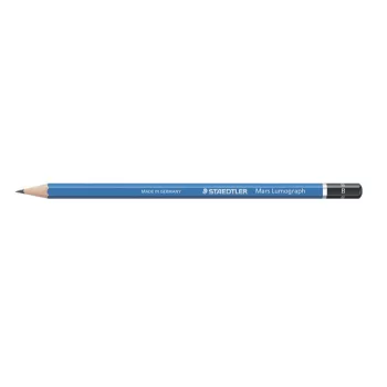   Grafitceruza, B, hatszögletű, STAEDTLER "Mars Lumograph 100" 1 db