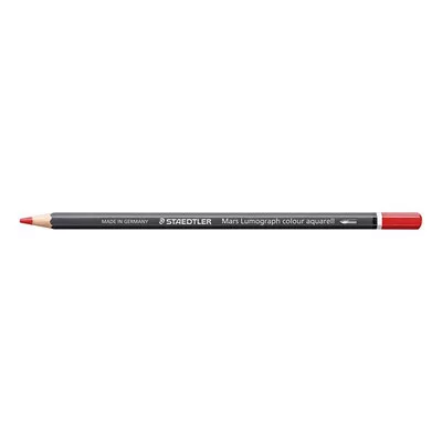 Akvarell színes ceruza, hatszögletű, STAEDTLER "Mars® Lumograph® 104", piros