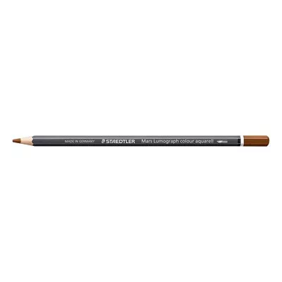 Akvarell színes ceruza, hatszögletű, STAEDTLER "Mars® Lumograph® 104", barna