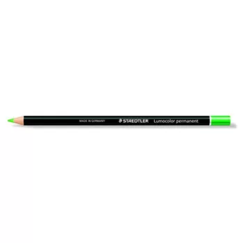   Jelölőceruza, mindenre író, vízálló (glasochrom), STAEDTLER "Lumocolor 108 20", zöld