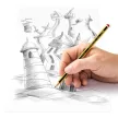 Grafitceruza, HB, hatszögletű, STAEDTLER "Noris 120" 1 db
