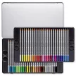 Akvarell ceruza készlet, hatszögletű, fém doboz, STAEDTLER "Karat® aquarell 125", 48 különböző szín 48 db