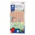 Színes ceruza készlet, hatszögletű, STAEDTLER "Noris® natural 143N", 12 szín 12 db