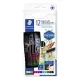 Színes ceruza készlet, hatszögletű, STAEDTLER "149 C, 12 különböző szín 12 db