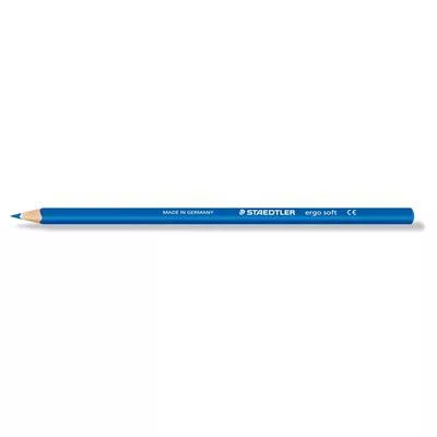 Színes ceruza, háromszögletű, STAEDTLER "Ergo Soft 157", kék