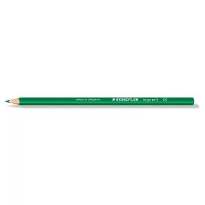 Színes ceruza, háromszögletű, STAEDTLER "Ergo Soft 157", zöld