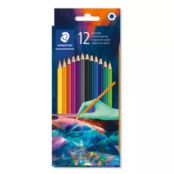   Színes ceruza készlet, hatszögletű, STAEDTLER "175 C", Multiverzum 1, 12 különböző szín 12 db