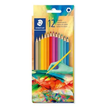  Színes ceruza készlet, hatszögletű, STAEDTLER "175 C", Multiverzum 2, 12 különböző szín 12 db
