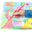 Zsírkréta, kitekerhető, STAEDTLER "Noris® 221", 24 különböző szín 24 db