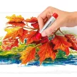 Olajpasztell kréta, STAEDTLER "2420", 12 különböző szín 12 db