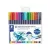 Ecsetirón készlet, 0,5-0,8/1,0-6,0 mm, kétvégű, STAEDTLER "3001", 18 szín 18 db