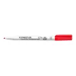 Táblamarker, 1 mm, M, kúpos, STAEDTLER "Lumocolor 301", piros 1 db
