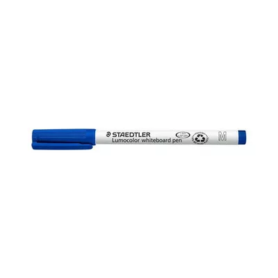 Táblamarker, 1 mm, M, kúpos, STAEDTLER "Lumocolor 301", kék 1 db