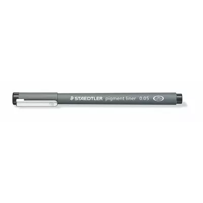 Tusfilc, 0,05 mm, STAEDTLER "Pigment Liner 308", fekete 1 db