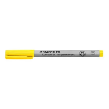   Alkoholmentes marker, OHP, 0,4 mm, STAEDTLER "Lumocolor® 311 S", sárga