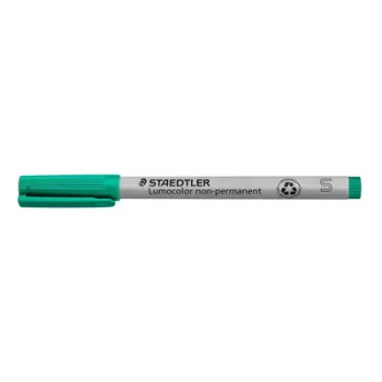   Alkoholmentes marker, OHP, 0,4 mm, STAEDTLER "Lumocolor® 311 S", zöld