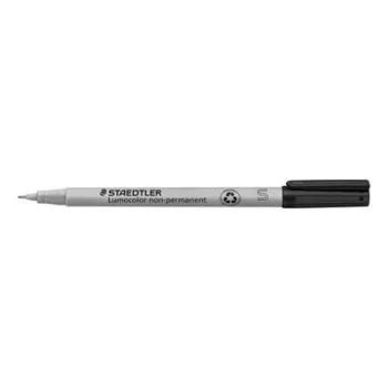   Alkoholmentes marker, OHP, 0,4 mm, STAEDTLER "Lumocolor® 311 S", fekete