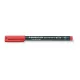 Alkoholos marker, OHP, 0,4 mm, STAEDTLER "Lumocolor® 313 S", piros 1 db