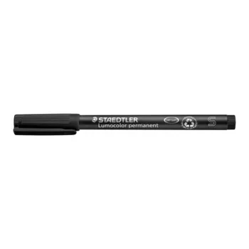   Alkoholos marker, OHP, 0,4 mm, STAEDTLER "Lumocolor® 313 S", fekete 1 db