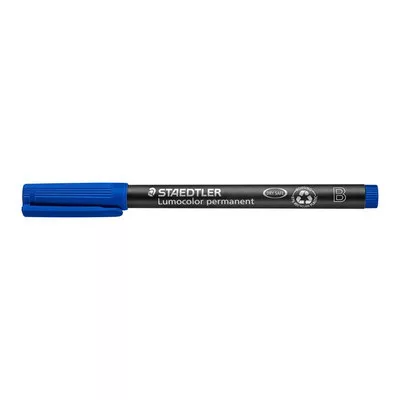Alkoholos marker, OHP, 1-2,5 mm, STAEDTLER "Lumocolor® 314 B", kék 1 db