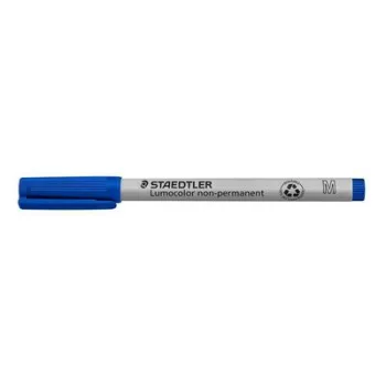   Alkoholmentes marker, OHP, 1 mm, STAEDTLER "Lumocolor® 315 M", kék