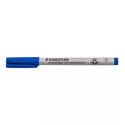 Alkoholmentes marker, OHP, 0,6 mm, STAEDTLER "Lumocolor® 316 F", kék
