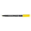 Alkoholos marker, OHP, 1 mm, STAEDTLER "Lumocolor® 317 M", sárga 1 db