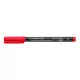 Alkoholos marker, OHP, 1 mm, STAEDTLER "Lumocolor® 317 M", piros 1 db