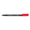 Alkoholos marker, OHP, 1 mm, STAEDTLER "Lumocolor® 317 M", piros 1 db
