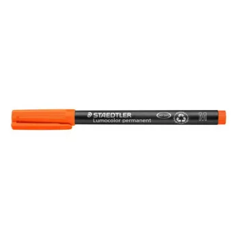   Alkoholos marker, OHP, 1 mm, STAEDTLER "Lumocolor® 317 M", narancssárga 1 db