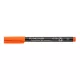 Alkoholos marker, OHP, 1 mm, STAEDTLER "Lumocolor® 317 M", narancssárga 1 db