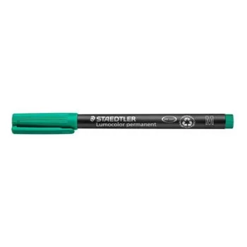   Alkoholos marker, OHP, 1 mm, STAEDTLER "Lumocolor® 317 M", zöld 1 db