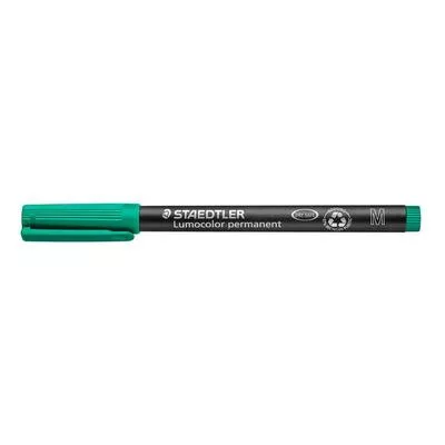 Alkoholos marker, OHP, 1 mm, STAEDTLER "Lumocolor® 317 M", zöld 1 db