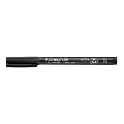 Alkoholos marker, OHP, 1 mm, STAEDTLER "Lumocolor® 317 M", fekete 1 db