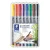 Alkoholos marker készlet, OHP, 1 mm, STAEDTLER "Lumocolor® 317 M", 8 különböző szín 8 db