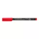 Alkoholos marker, OHP, 0,6 mm, STAEDTLER "Lumocolor® 318 F", piros 1 db