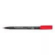 Alkoholos marker, OHP, 0,6 mm, STAEDTLER "Lumocolor® 318 F", piros 1 db