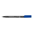 Alkoholos marker, OHP, 0,6 mm, STAEDTLER "Lumocolor® 318 F", kék 1 db