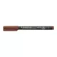 Alkoholos marker, OHP, 0,6 mm, STAEDTLER "Lumocolor® 318 F", barna 1 db