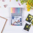 Alkoholos marker készlet, OHP, 0,6 mm, STAEDTLER "Lumocolor® 318 F", 8 különböző szín 8 db