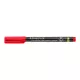 Alkoholos marker, 0,6 mm, STAEDTLER "Lumocolor® special 319 F", piros 1 db