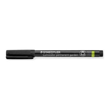   Alkoholos marker, 1 mm, kúpos, STAEDTLER "Lumocolor® garden 319 GM", fekete 1 db