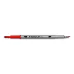 Filctoll készlet, 0,8/3,0 mm, kétvégű, STAEDTLER® "3200", 36 különböző szín 36 db