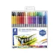 Filctoll készlet, 0,8/3,0 mm, kétvégű, STAEDTLER® "3200", 72 különböző szín 72 db