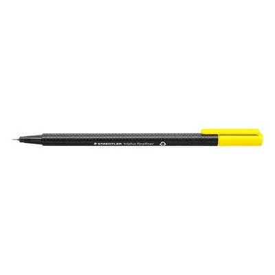 Tűfilc, 0,3 mm, STAEDTLER "Triplus 334", sárga 1 db