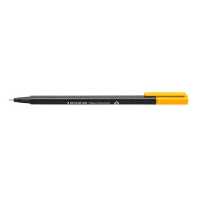 Tűfilc, 0,3 mm, STAEDTLER "Triplus 334", napsárga 1 db