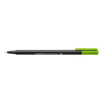 Tűfilc, 0,3 mm, STAEDTLER "Triplus 334", világoszöld 1 db