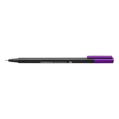 Tűfilc, 0,3 mm, STAEDTLER "Triplus 334", sötétlila 1 db