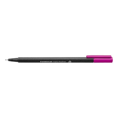 Tűfilc, 0,3 mm, STAEDTLER "Triplus 334", sötétmályva 1 db