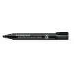 Alkoholos marker, 2-5 mm, vágott, STAEDTLER "Lumocolor® 350", fekete 1 db